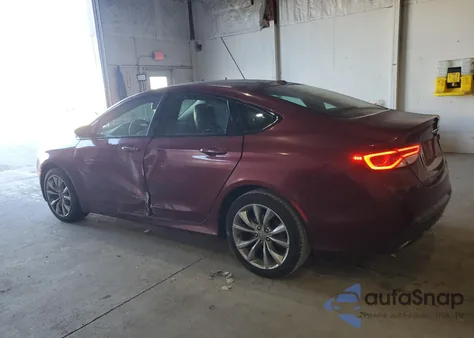 2015 Chrysler 200 S из США, поврежденный, VIN 1C3CCCBB6FN537802